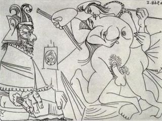 Erotische Zeichnungen von Pablo Picasso