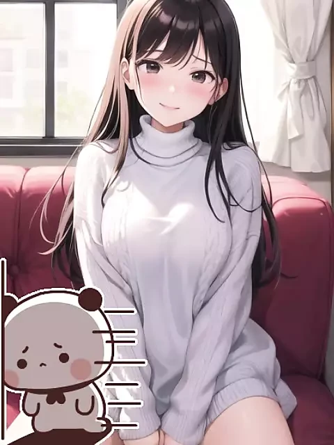 An older girlfriend who considers herself a 'gift