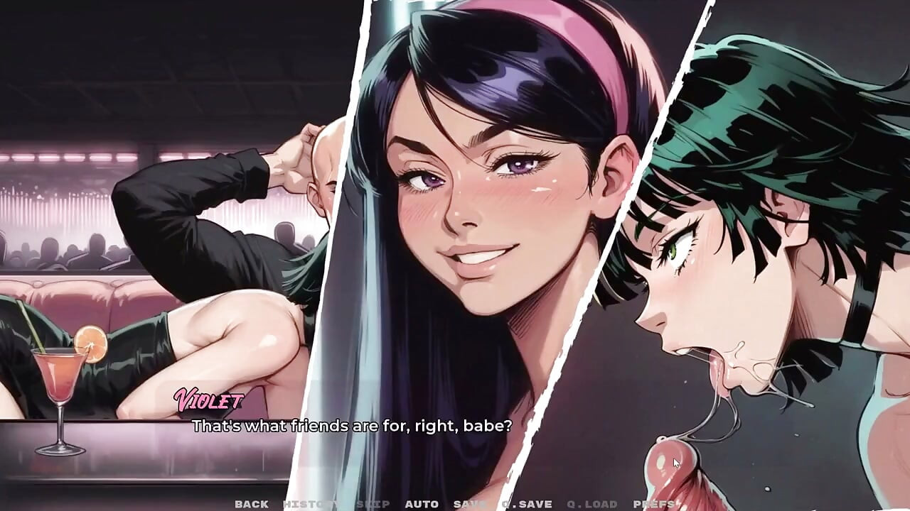My New Girlfriend Taboo Hentai Game Ep.61 Swinger Couple Having Sex in the Club Vip Booth!