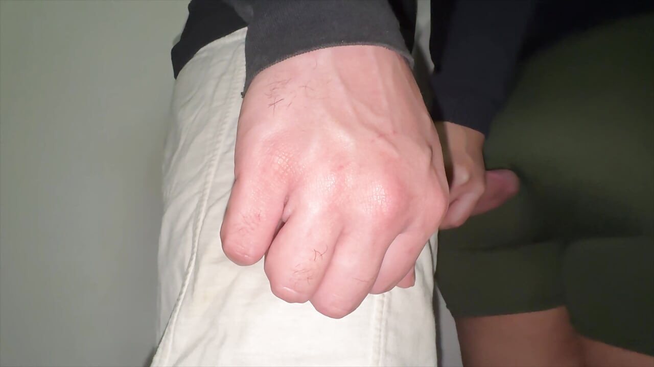 Strangers Rub Against Each Other and She Grabs His Dick