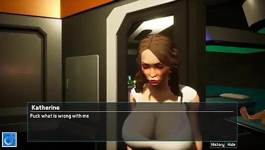 Last hope: a girl with huge boobs is jerking a monster cock ep 5