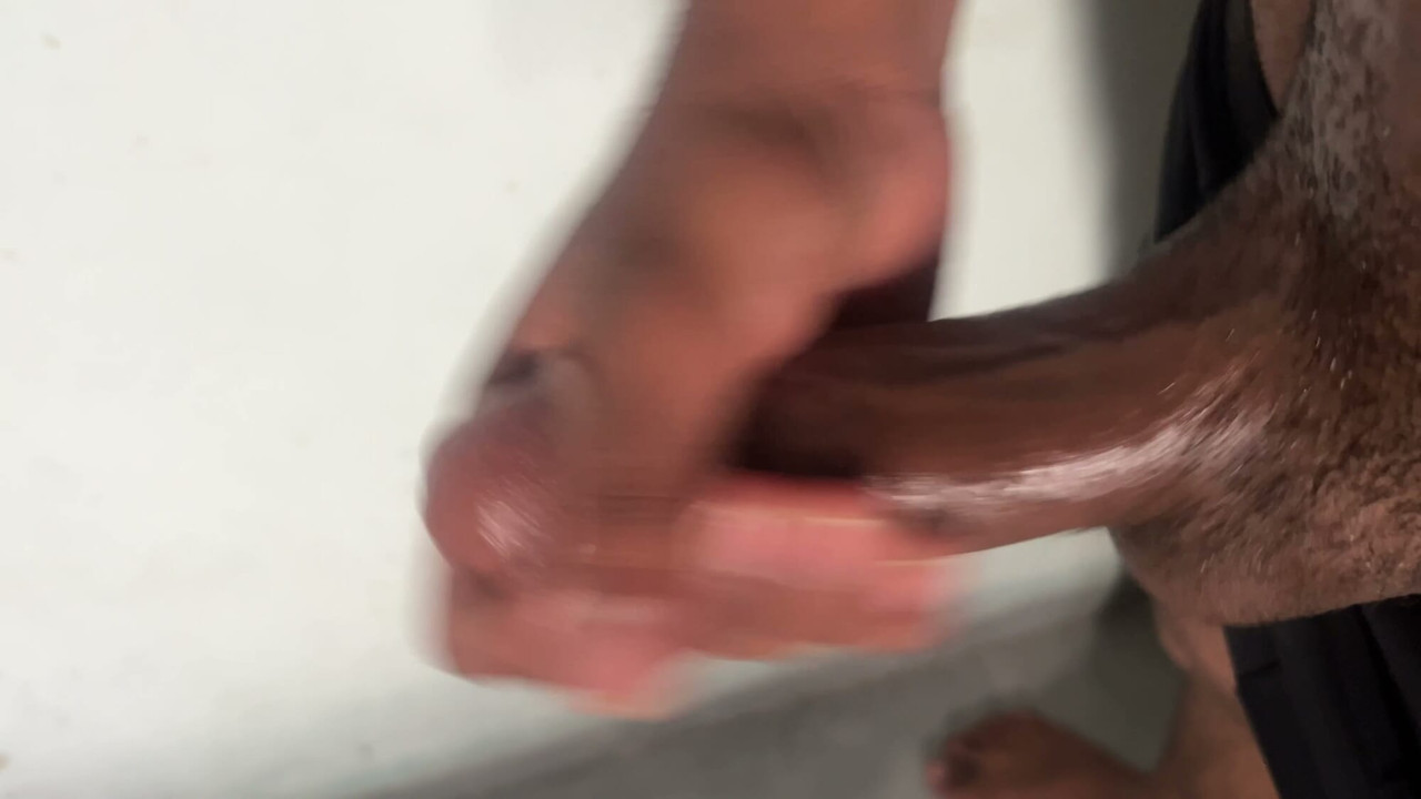 Cream out licked big cocke