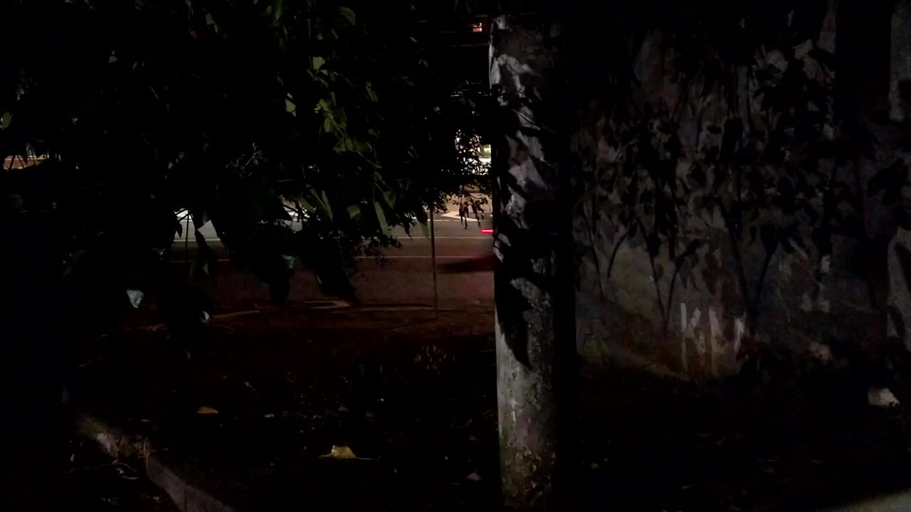 Sokakta oynuyor.