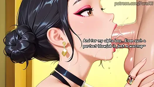 You were desperately trying to fill idol Zoey with your semen (Sex JOI)