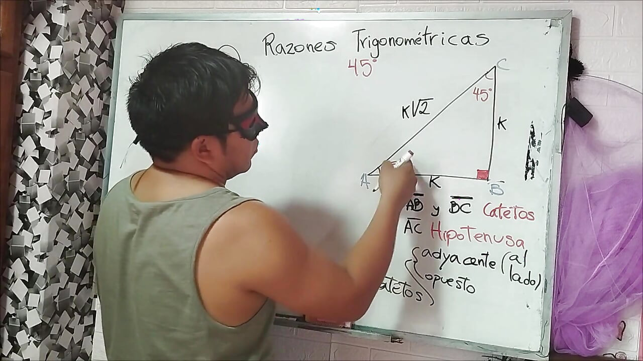 16 Trigonometria: 45 Ângulo - Razões Trigonométricas