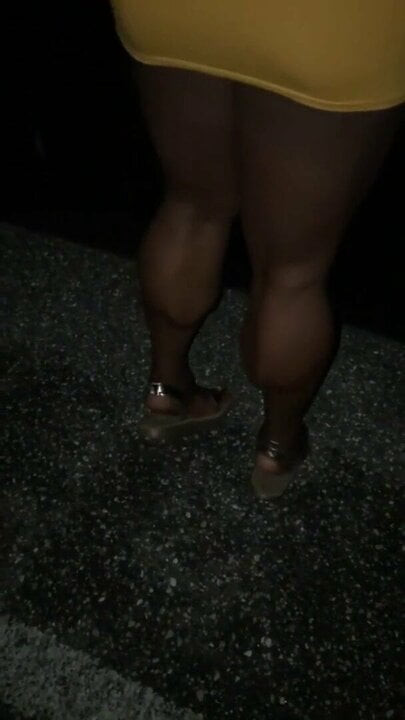 Bend over and show me those calves