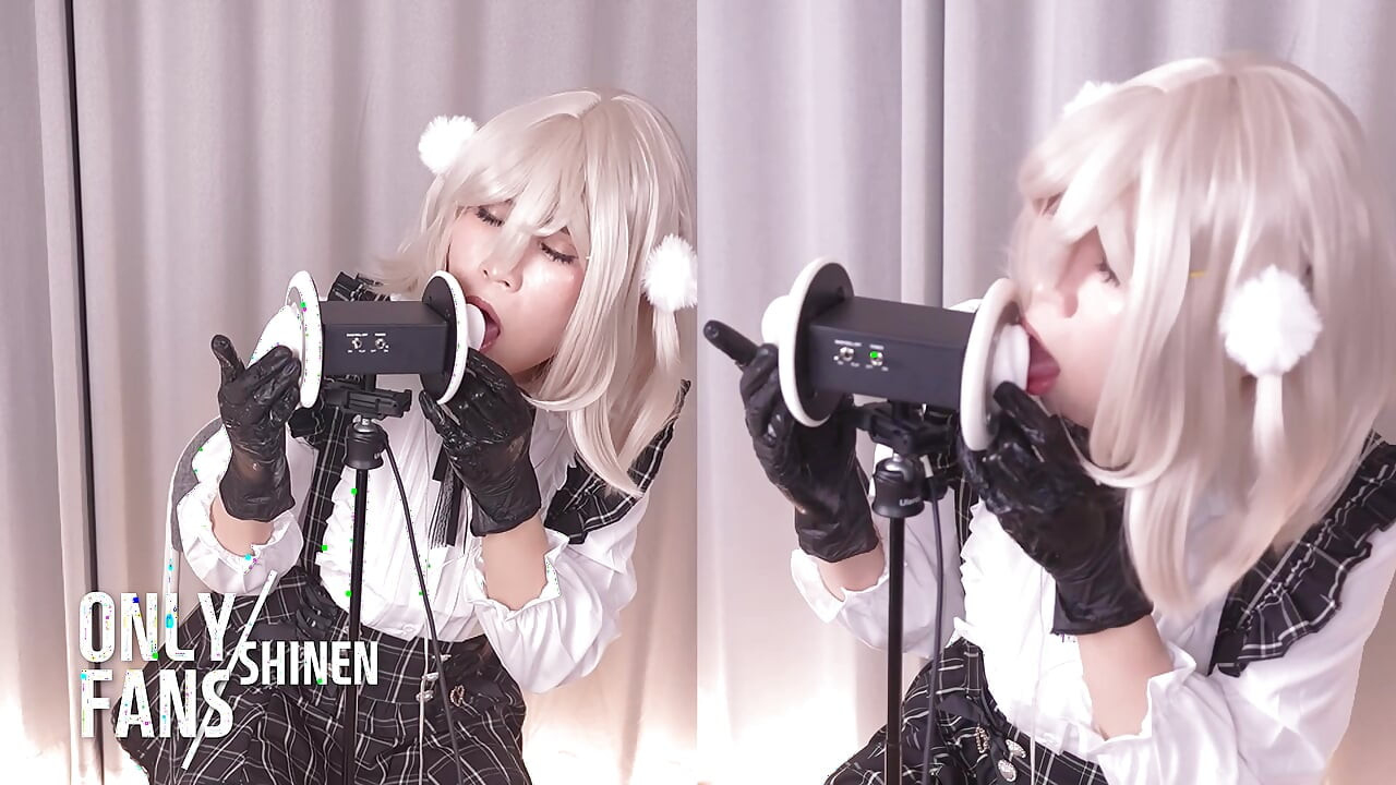 🎀Erótica asmr vtuber Shigure Ui cosplay, hentai shemale cosplayer, asiática femboy trans
