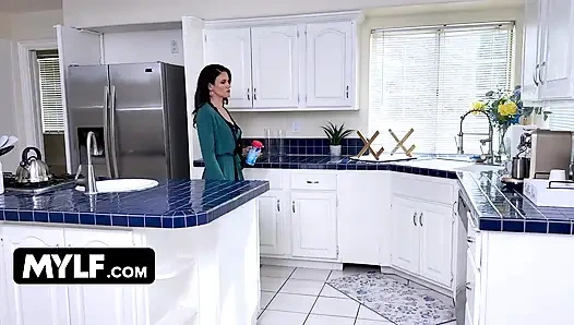 Virgin Stepmom Penny Barber Loses It All to Her Young Roommate's Thick Cock