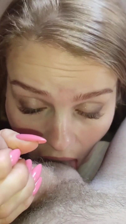 My hotwife gives blowjob to my best friend. | Clip 1