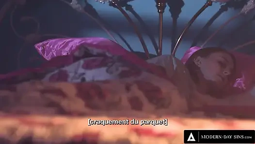 MODERN-DAY SINS - шаловливая Anny Aurora подкрался, чтобы отшпилить ее отчима большой подруги с французскими субтитрами