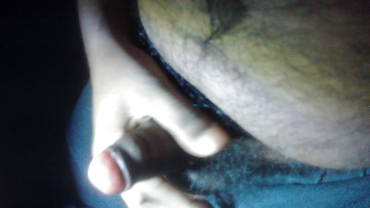 Horny Young Man Jerking Himself