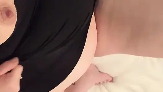 Horny Step Mom Masturbates While Stepson Films Her