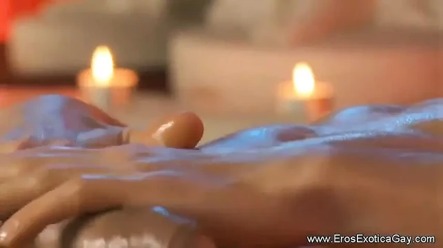 Erotic hot self-massage