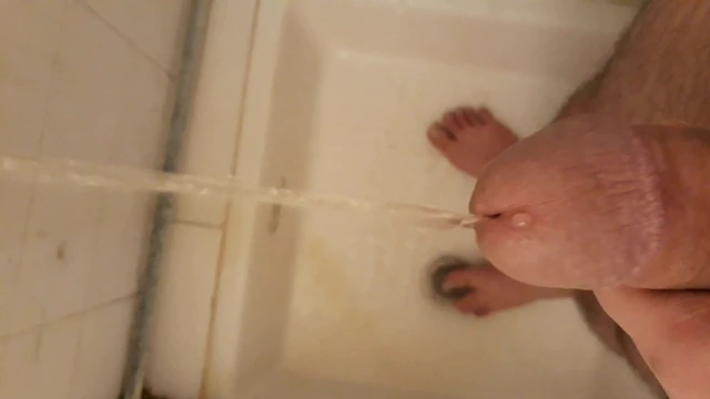 Arab boy desperate to pee