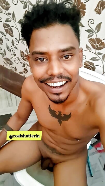 Watch Me Stroke It Hard & Fast Desi Guy Masturbation