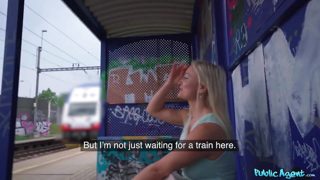 Public Agent - Big Tit Blonde Lily Joy Gets Fucked Behind Train Station
