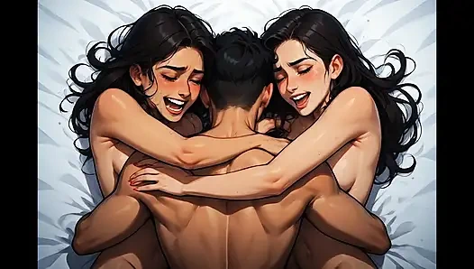 Pooja Bhabhi and Woh Do. Indian Bhabhi