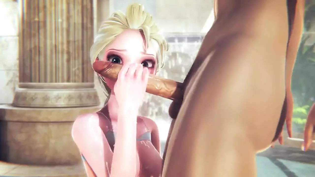 Elsa被干并被中出