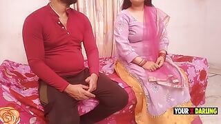 Non-stop-ficken, punjabi Bhabhi und Devar affäre, Porno-video