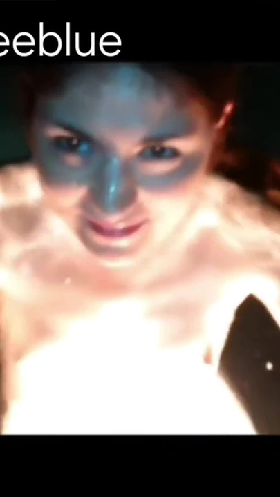 Key moment from "Public blowjob and facial at the hotel pool"