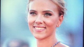 Трибьют спермы для Scarlett Johansson 2