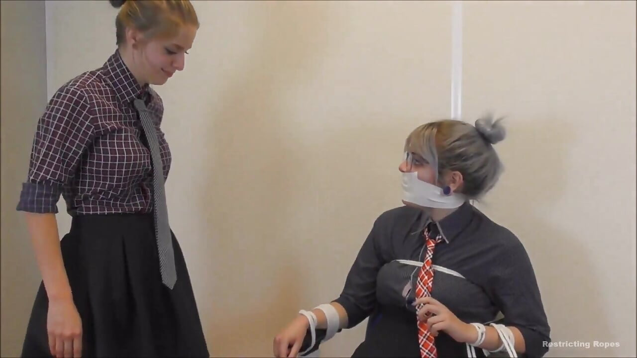 Luna Grey & Violet Haze - corporate bitches payback hD