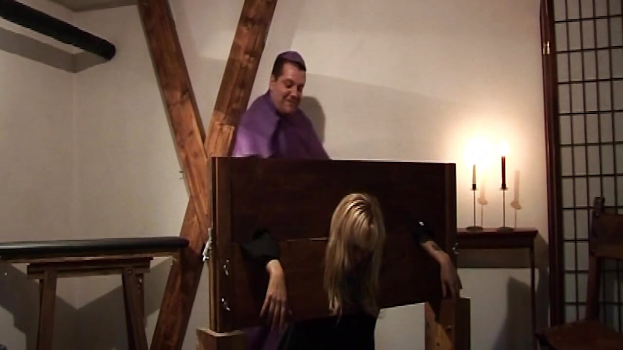 Priest Pounds Blonde Babe in Sinful Hardcore Ritual