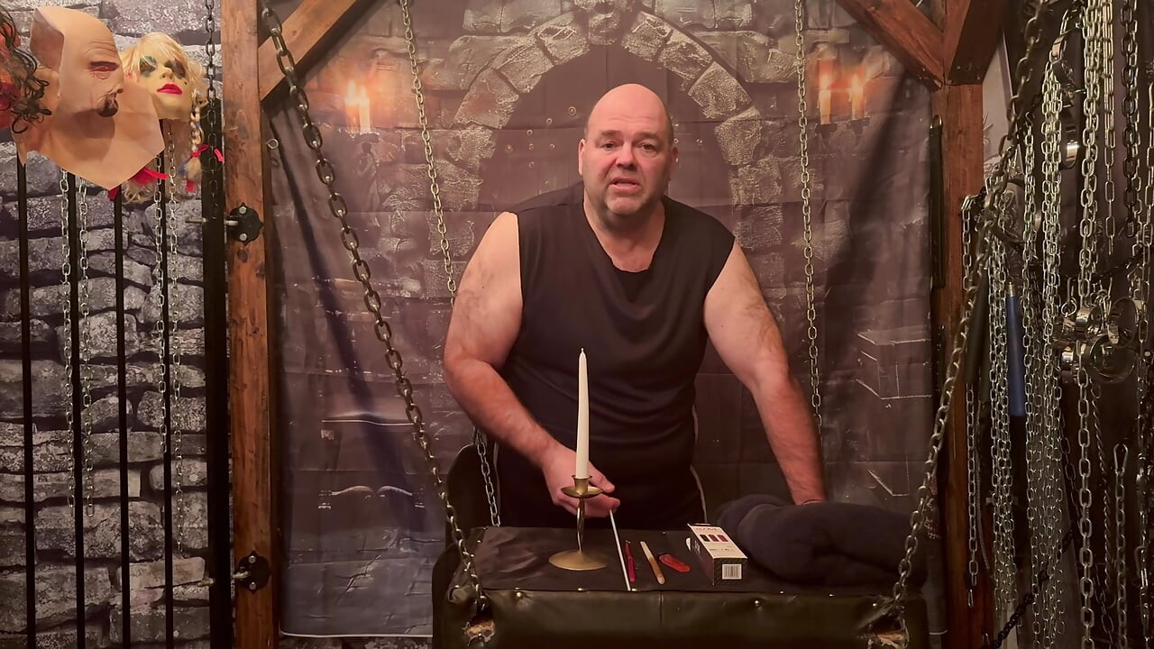 Lanitsa和domina satana Wax和热辣玩耍。