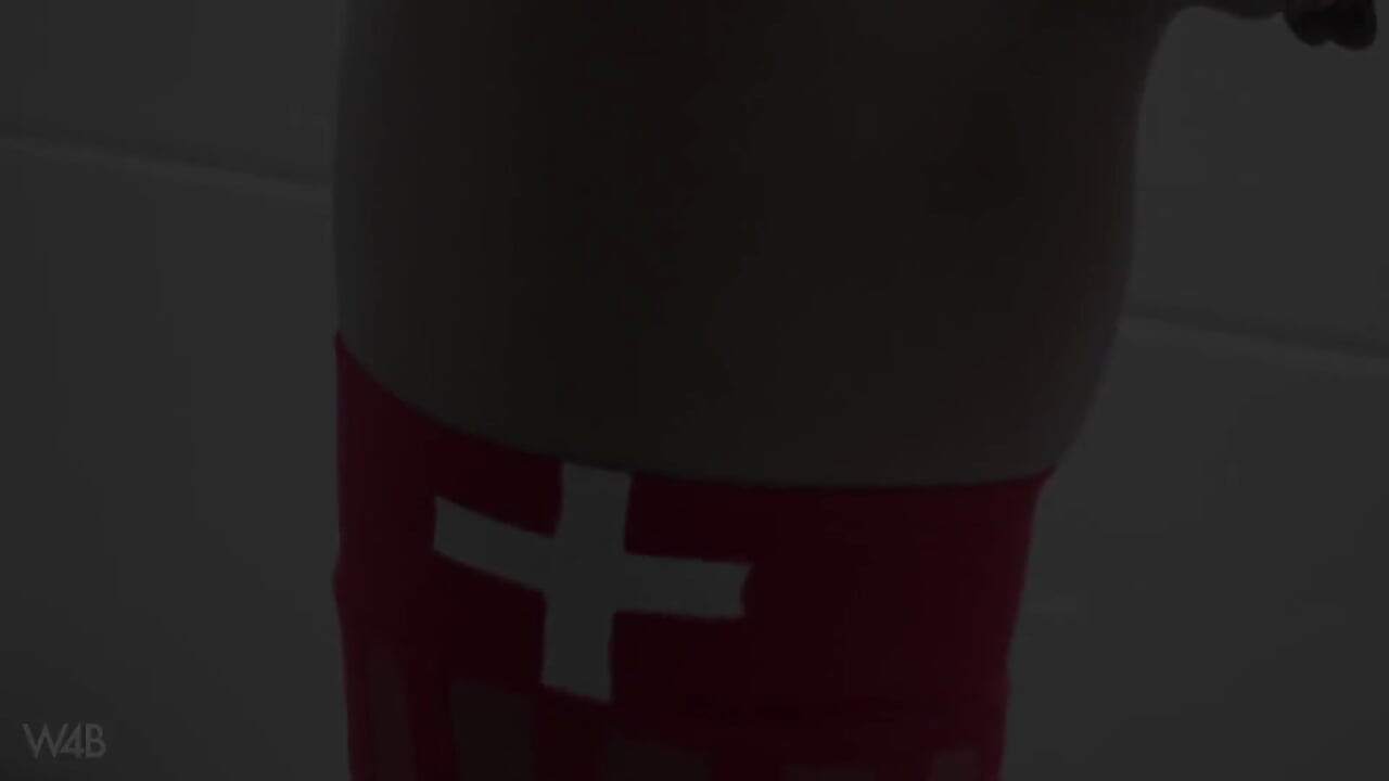 Bad med strømpebukse