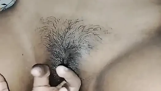 Pooja put her hand in his wife's pussy and her pussy exploded.
