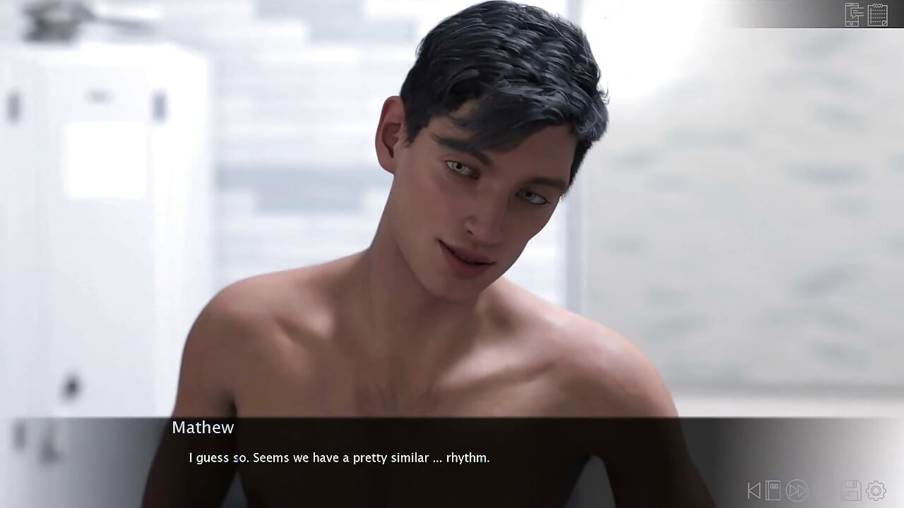 Summer Vacation - College Jock Peter Tries to Suck His First Cock