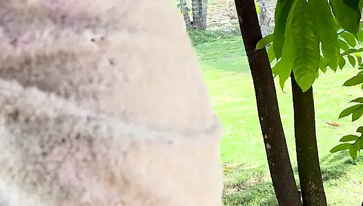 I Love Exhibitionism, It Excites Me a Lot to Jump on a Cock While There Are People Around