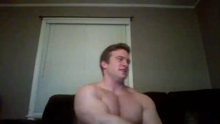 Off season bodybuilder chatting