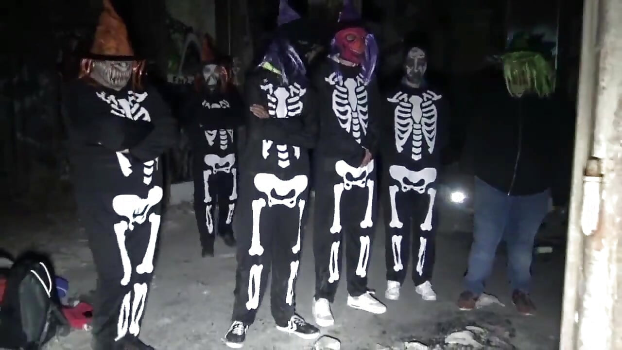 fucked abrback during the halowween night