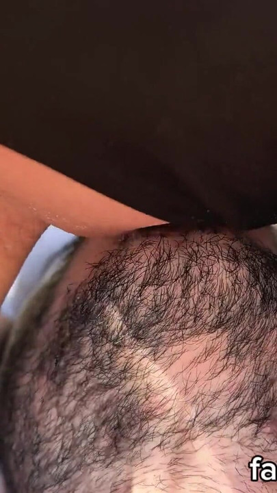 Amateur Forest Facesitting - She Sits on His Face and Rides Until She Cums Outdoors | Clip 1