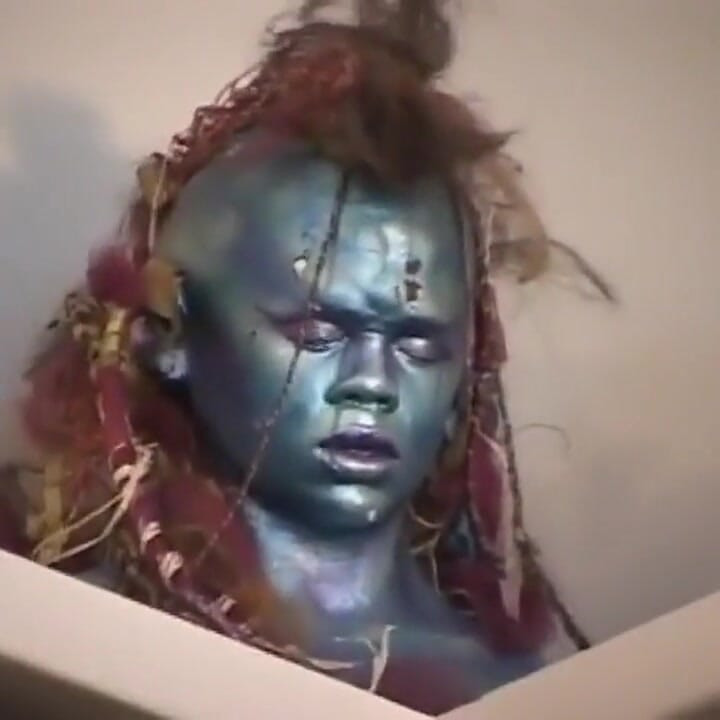 หนังวินเทจสาวผิวดําสุดฮอต