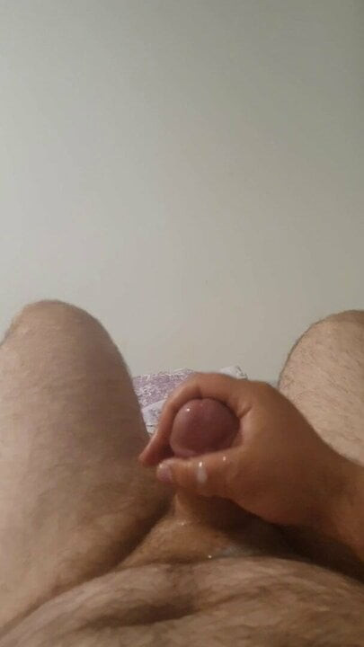 Handjob orgasm first video