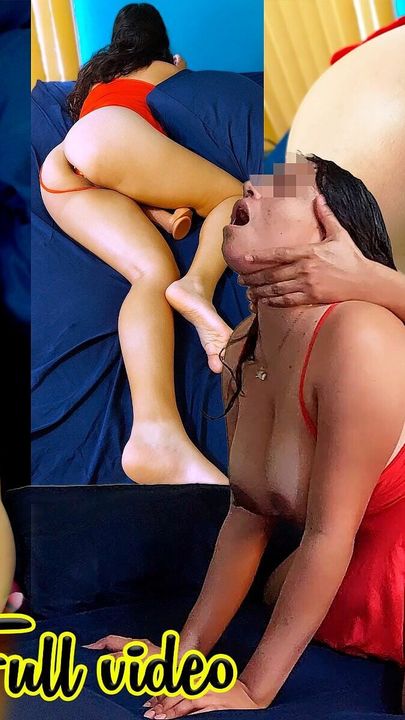 Ngentot romantis sama gadis manis pakai lingerie merah (versi lengkap)