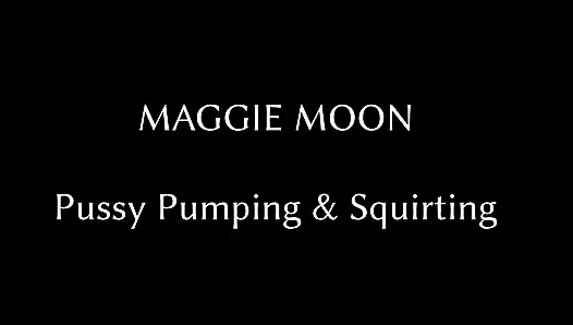 Pushing porn video – Close up Pussy Pumping & Squirting