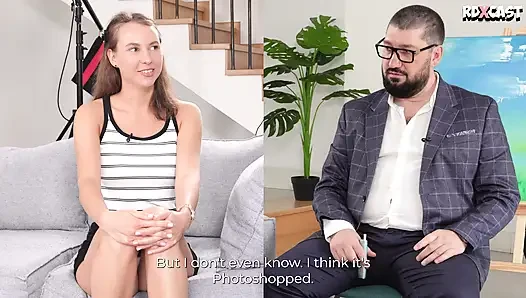 Teen liv lauren spricht darüber, wie sie in beide Löcher gefickt werden wollen und wird mit harter doppelpenetration überrascht!
