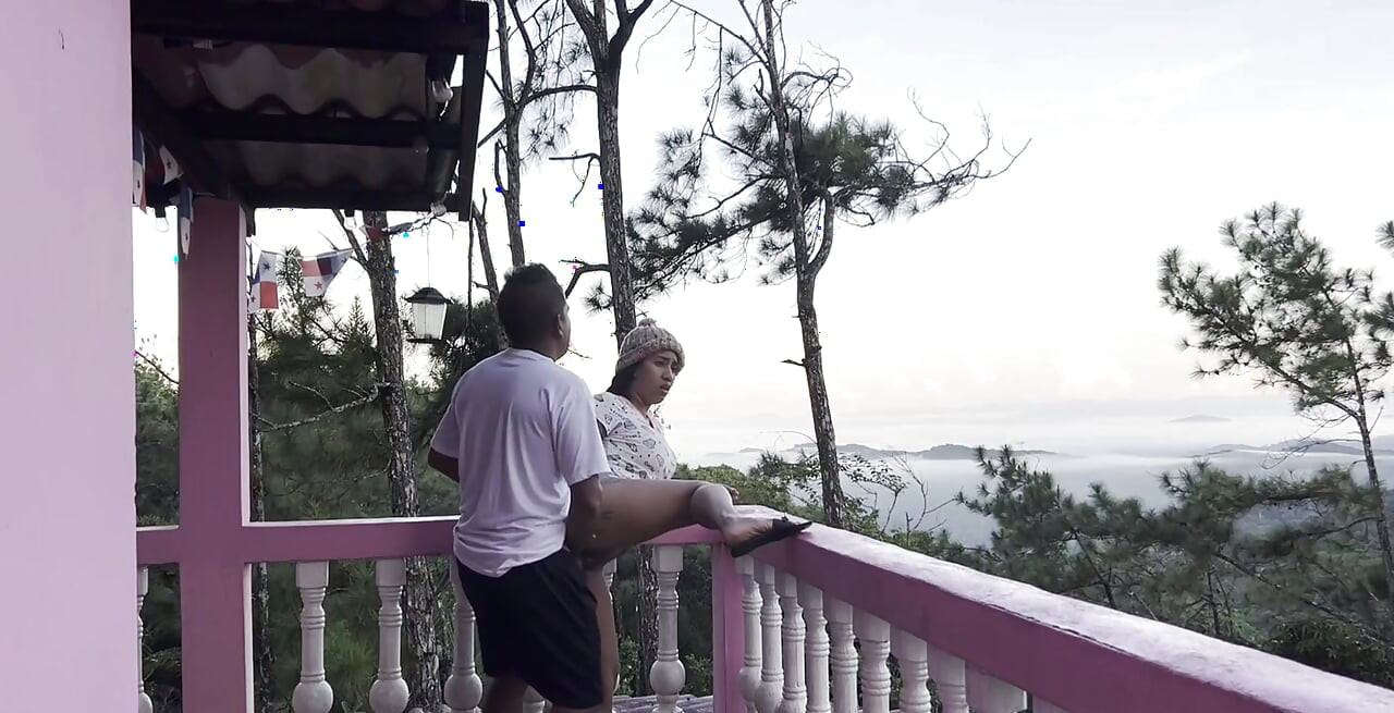 Έχοντας οργασμό με θέα