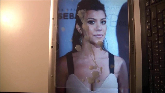 Kourtney Kardashian Cum Tribute 2