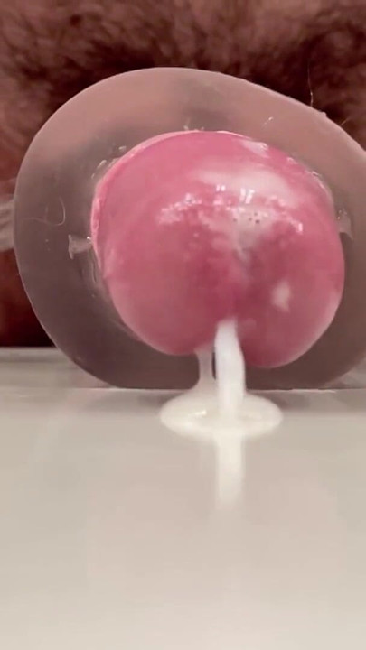 Unforgettable moment from "SLOW MO: POV: Close up of me thrusting & fucking my clear stroker toy till I cum"