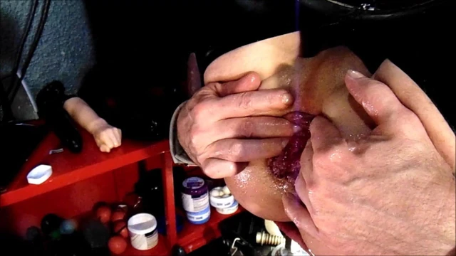 Fucked, made with dildos stretchy and destroyed by fists
