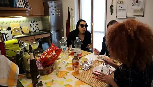 Lunch Humiliation Submissive Slave Eats off Floor