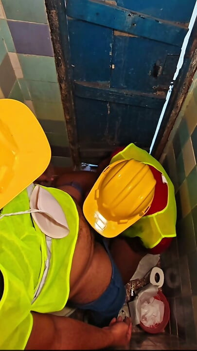 SEX IN THE BATHROOM OF A PUBLIC WORKPLACE