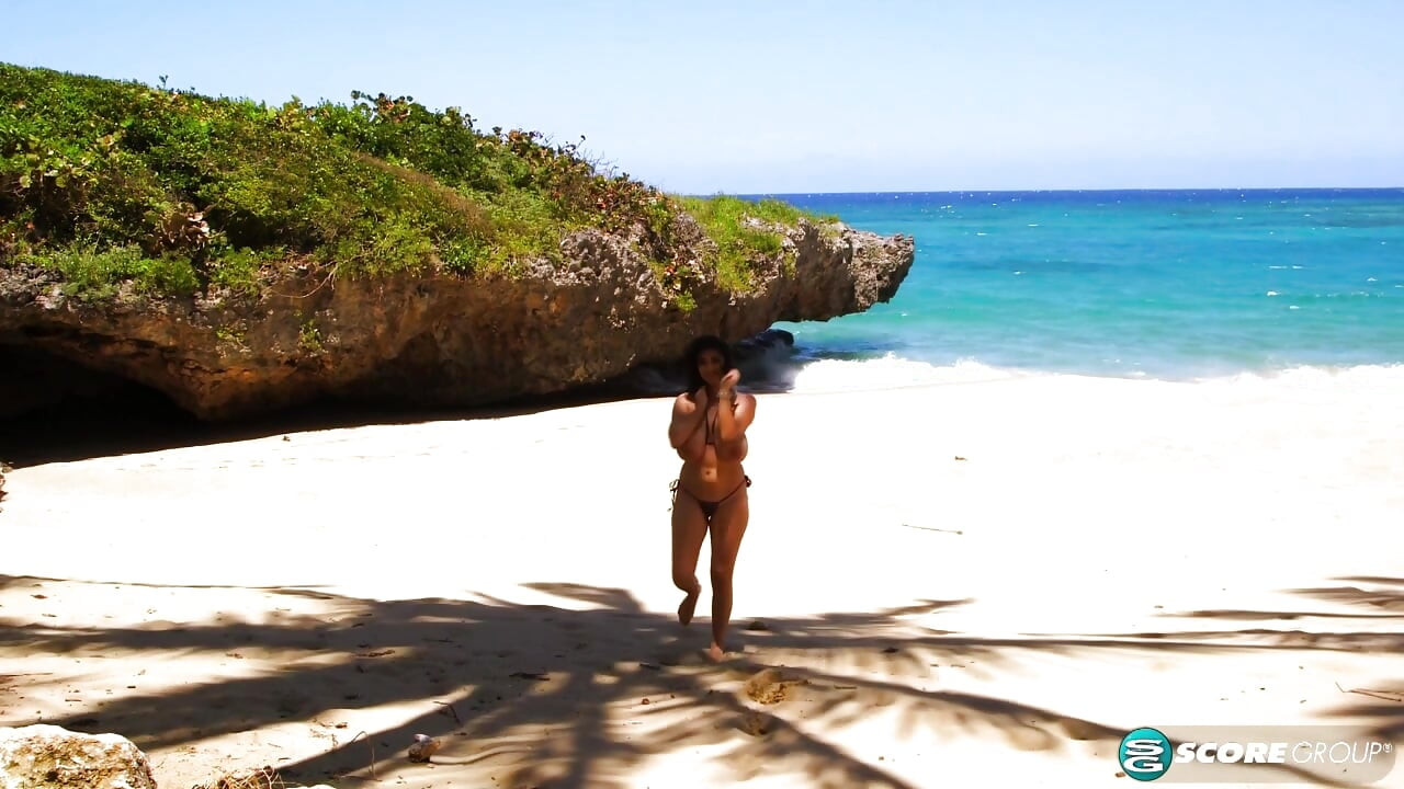Alexya was Born to Play in this Tropical Paradise