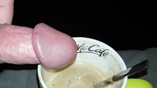 The cucks morning coffee
