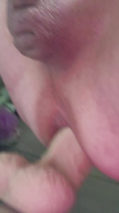Big dildo in my ass