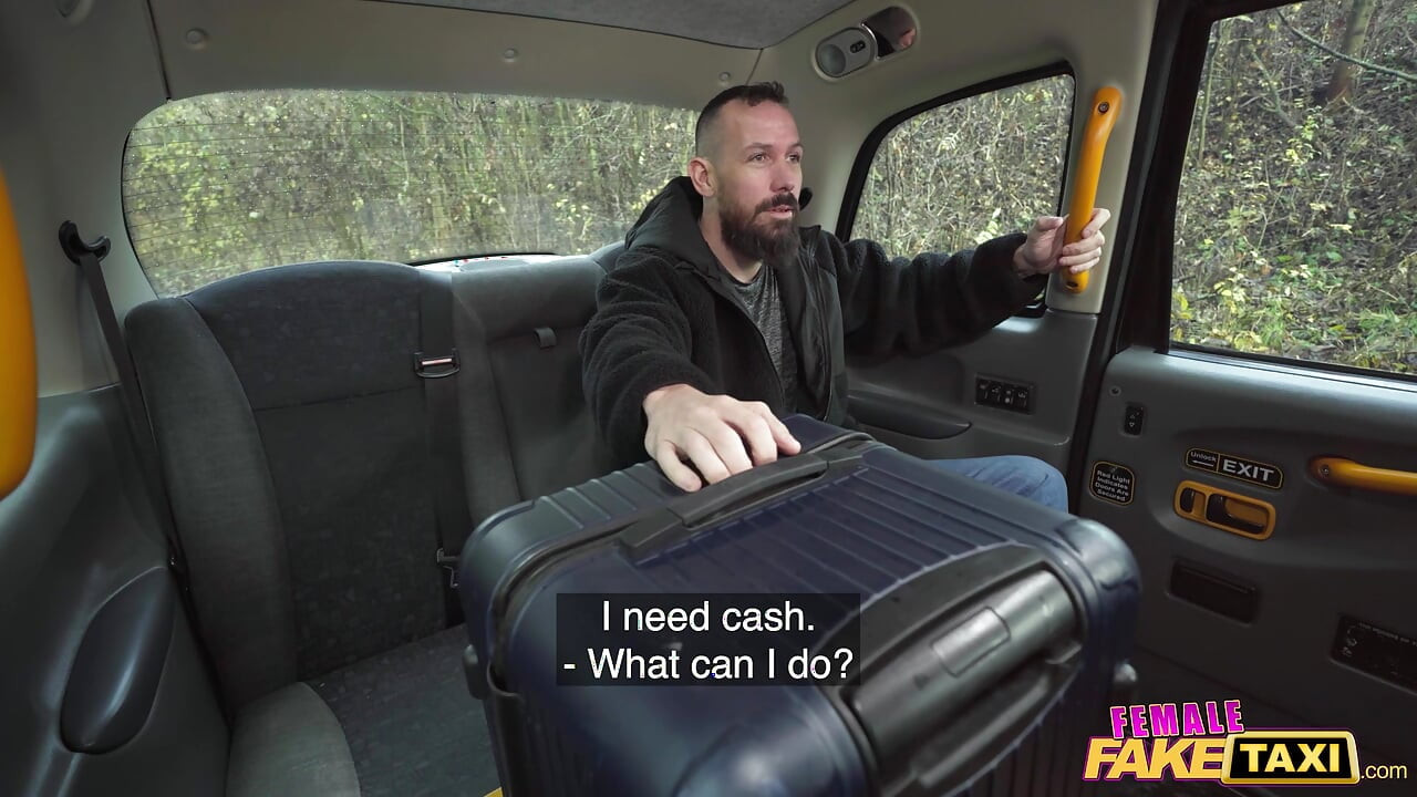 I give the Groom a Pre Stag Party Fucking - Female Fake Taxi